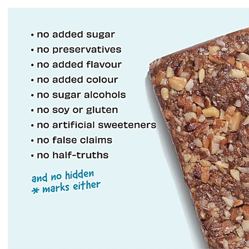The Whole Truth Vegan Energy Bar – Fudge (Assorted Flavours, No Added Sugar, No Preservatives)