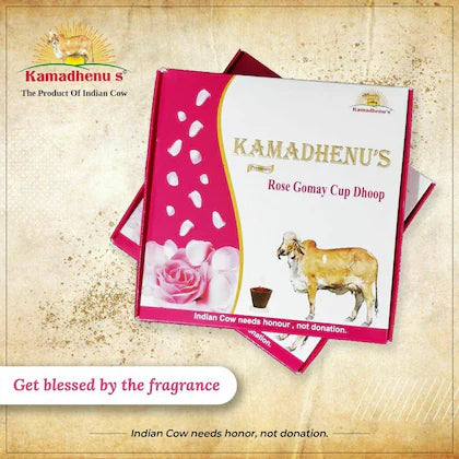 Kamdhenu Swiss Rose Dhoop Sticks – 20 pcs