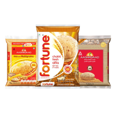Rice and Atta – Desii Basket