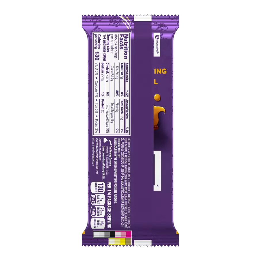 Cadbury Dairy Milk Caramel Chocolate Bar 180 g