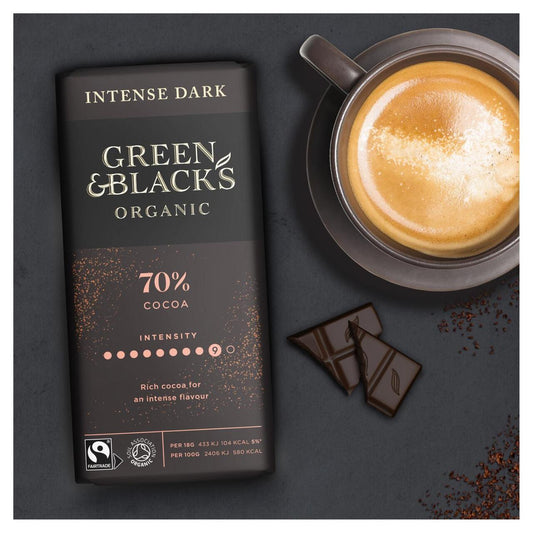 Green & Black’s Organic 70 % Dark Chocolate 90 g