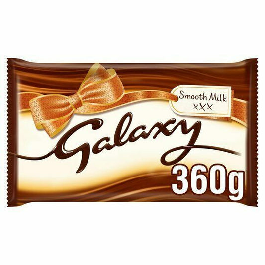 Galaxy Smooth Milk Chocolate Bar Gift 360 g