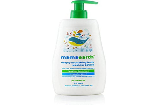 Mamaearth Deeply Nourishing Baby Body Wash (Head-to-Toe Wash)