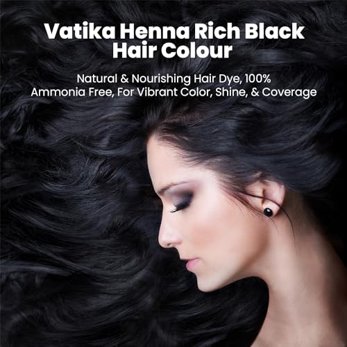 Vatika Henna Hair Colour – Jet Black