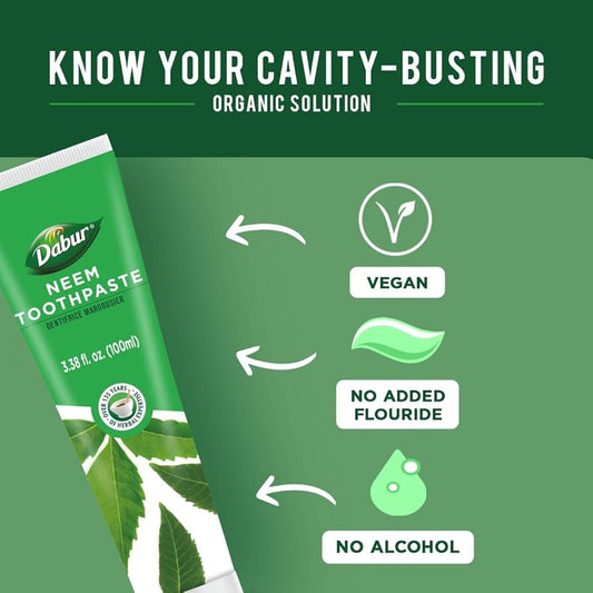Dabur Herb’l Neem Toothpaste – 100 g