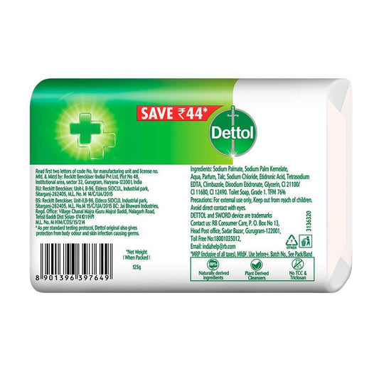 Dettol Original Antibacterial Soap – 100 g