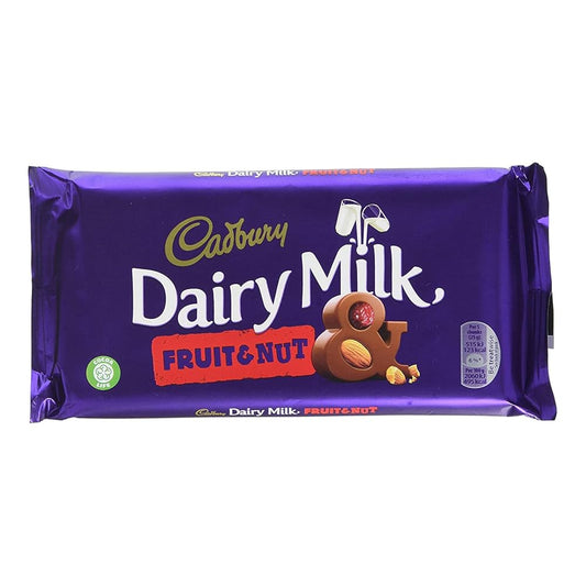 Cadbury Dairy Milk Fruit and Nut 180 g