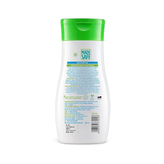Mamaearth Deeply Nourishing Baby Body Wash (Head-to-Toe Wash)