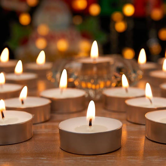 Malting Wax Tea Light Candles – 20 pcs