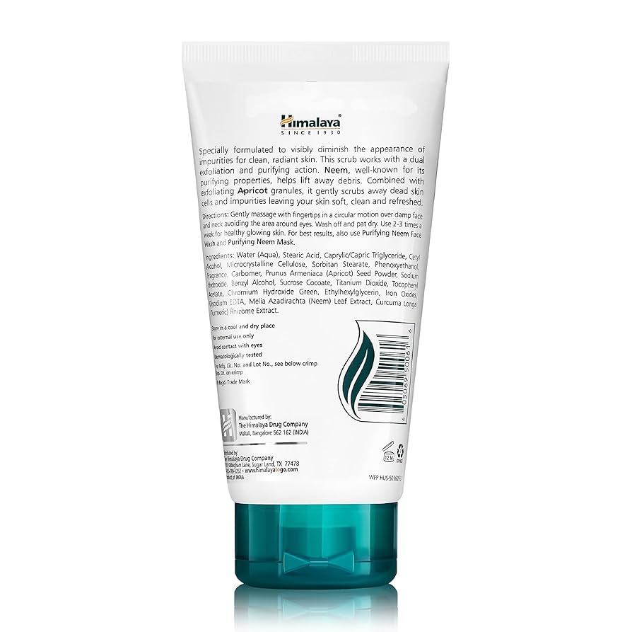 Himalaya Purifying Neem Scrub – 75 ml