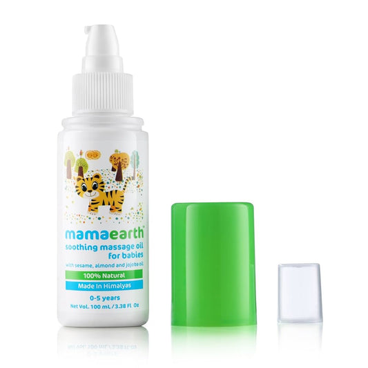 Mamaearth Soothing Baby Massage Oil (100 ml)
