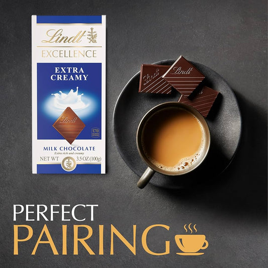 Lindt Excellence Extra Creamy Milk Chocolate 100 g