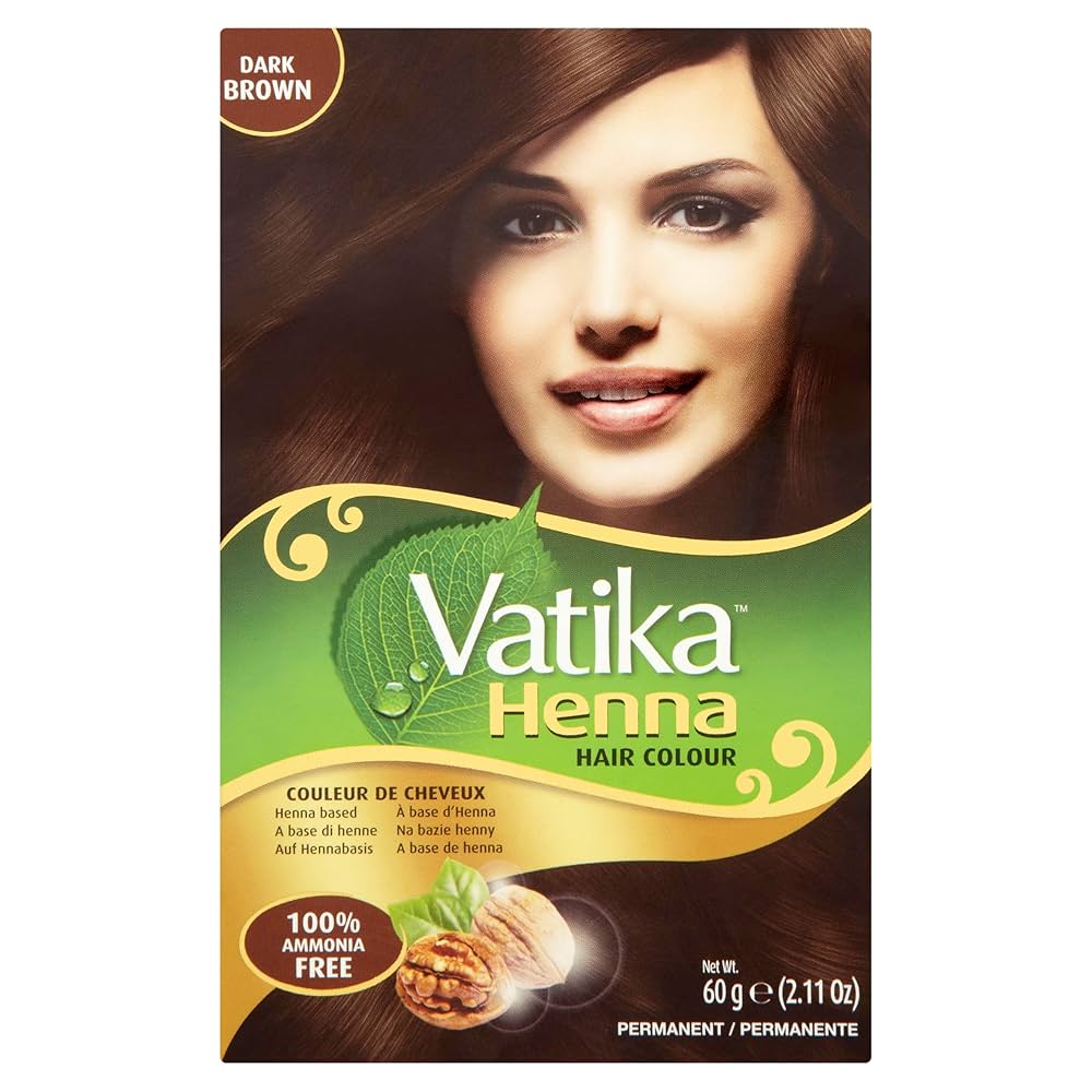 Vatika Henna Hair Colour – Dark Brown