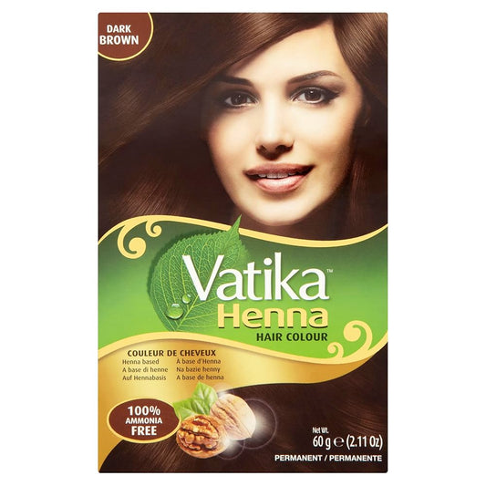Vatika Henna Hair Colour – Dark Brown