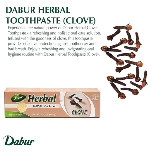 Dabur Herb’l Clove Toothpaste – 100 g