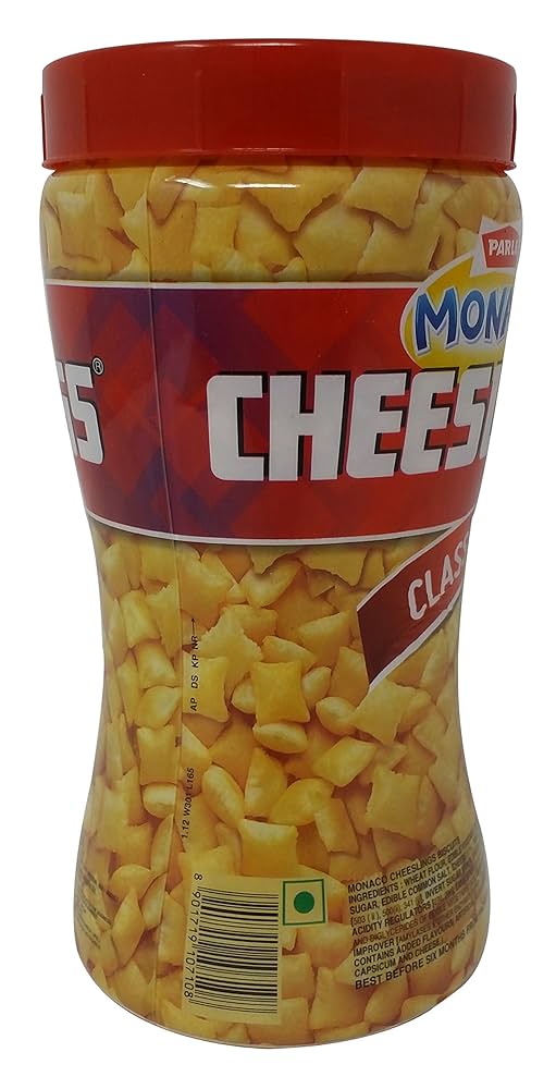 Parle Monaco Cheeselings Classic – 150 g Jar
