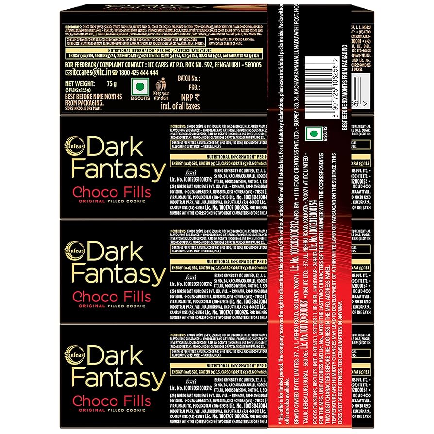 Sunfeast Dark Fantasy Choco Fills – 230 g