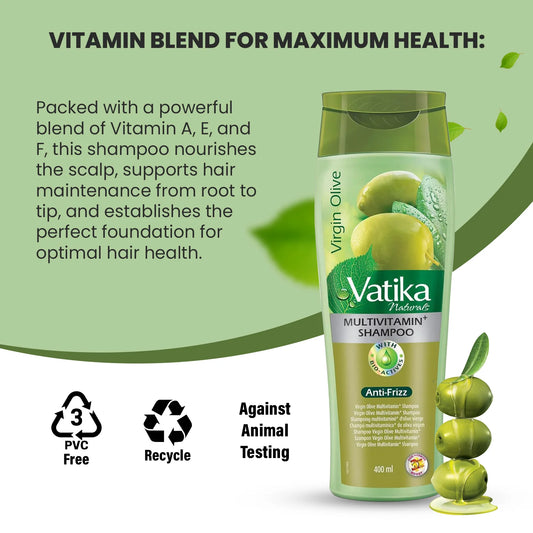 Vatika Multivitamin Olive Shampoo – 400 ml