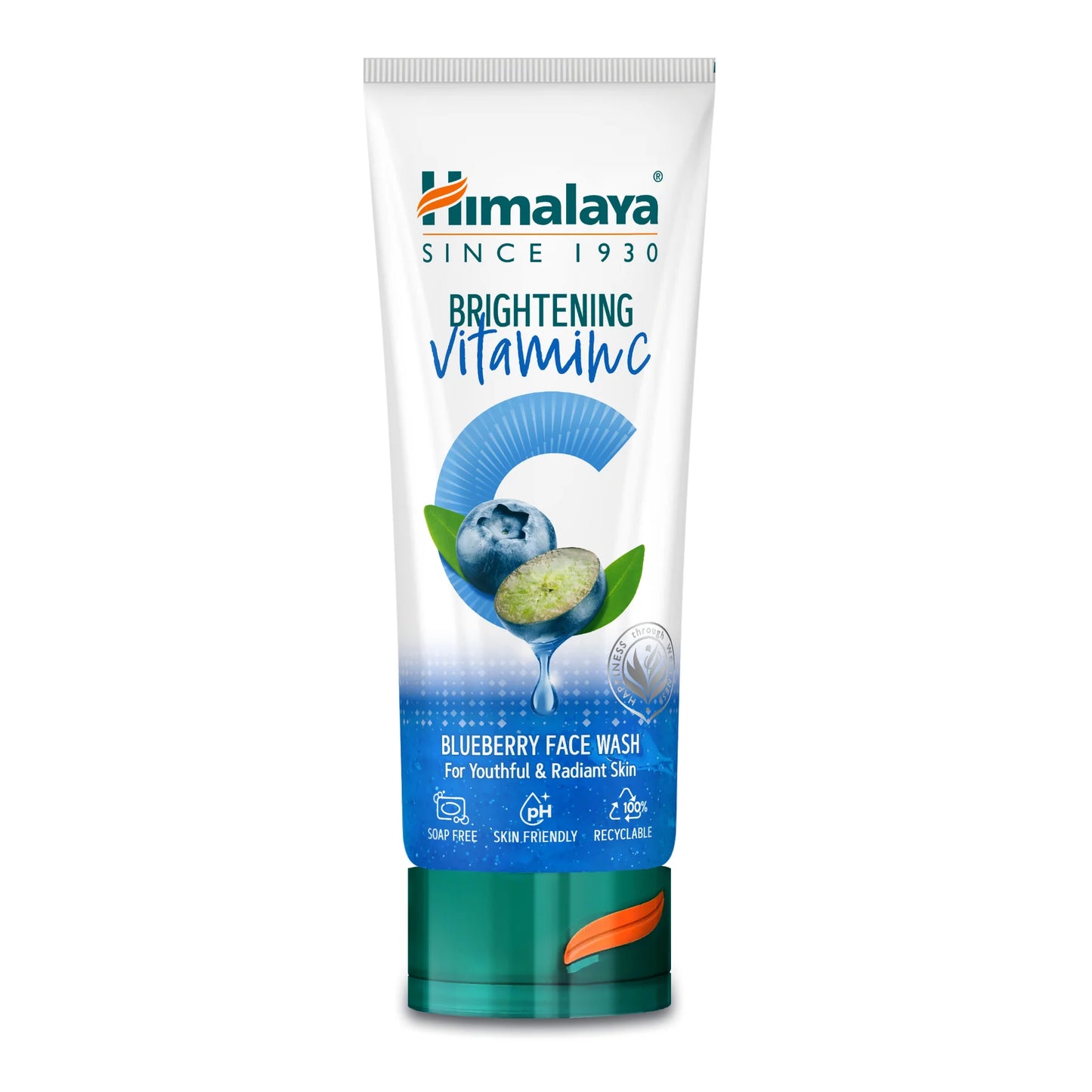 Himalaya Brightening Vitamin C Blueberry Face Wash — 100 ml