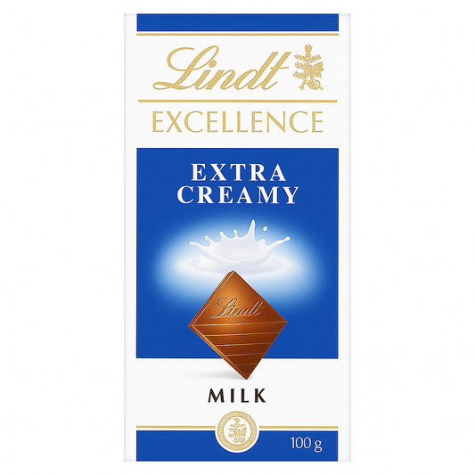 Lindt Excellence Extra Creamy Milk Chocolate 100 g
