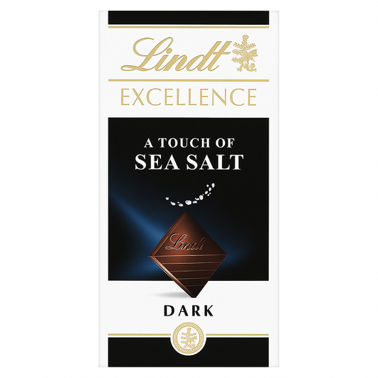 Lindt Excellence Dark – A Touch of Sea Salt 100 g