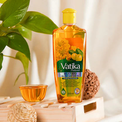 Vatika Mustard Multivitamin Hair Oil – 200 ml