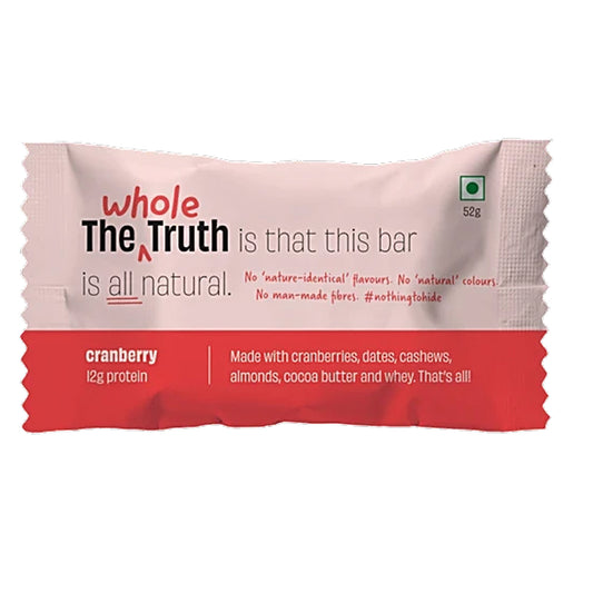 The Whole Truth Protein Bar – Cranberry