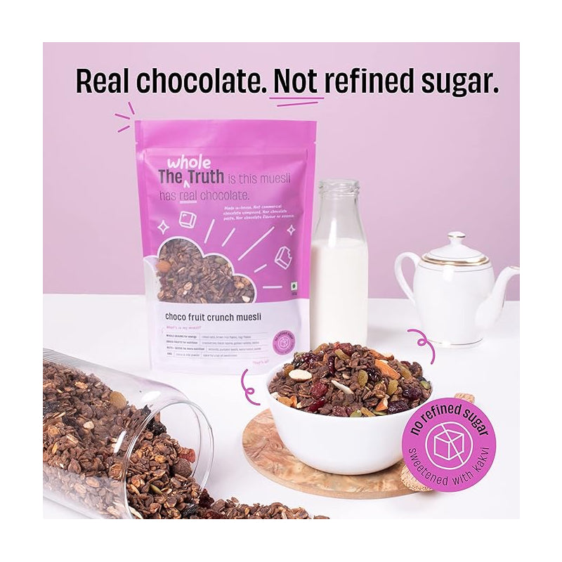 The Whole Truth Choco Fruit & Nut Crunchy Muesli – 350 g