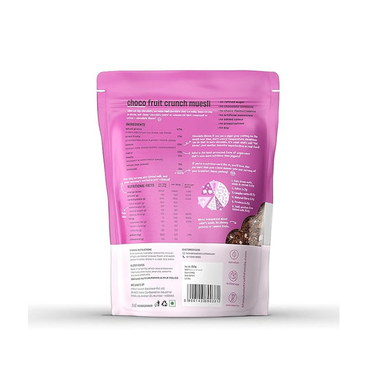 The Whole Truth Choco Fruit & Nut Crunchy Muesli – 350 g