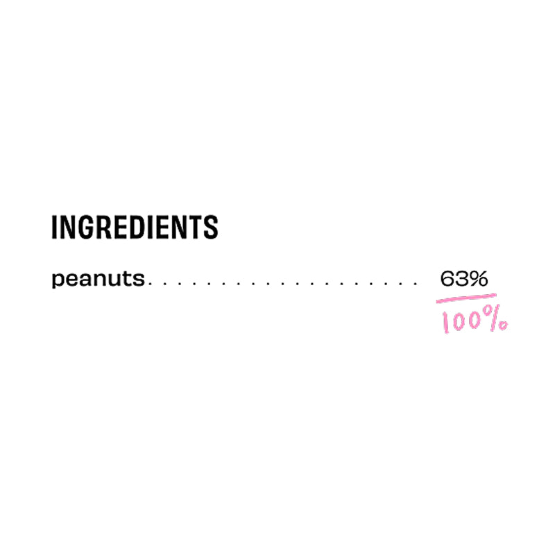 The Whole Truth Unsweetened Peanut Butter – Crunchy & Natural (For Baking & Spreads)