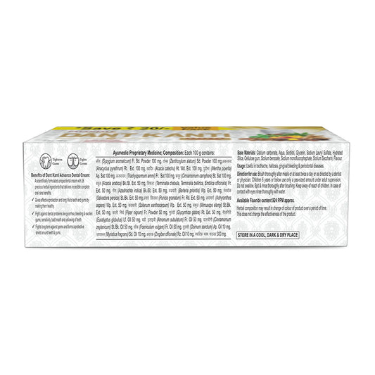 Patanjali Dant Kanti – 2 × 100 g (Buy One Get One Free)