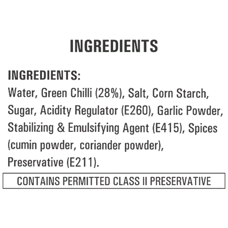 Ching’s Green Chilli Sauce – 90 g