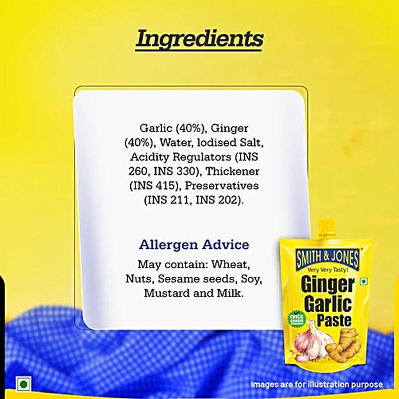Smith & Jones Ginger Garlic Paste