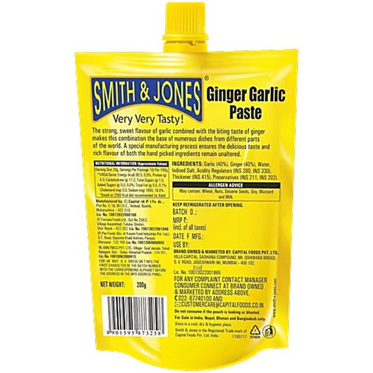 Smith & Jones Ginger Garlic Paste