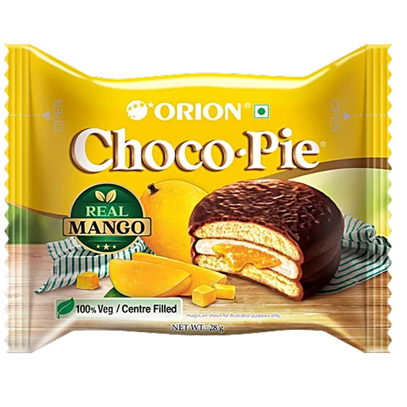 Orion Mango Choco Pie – 168 g (6 individually wrapped pies)