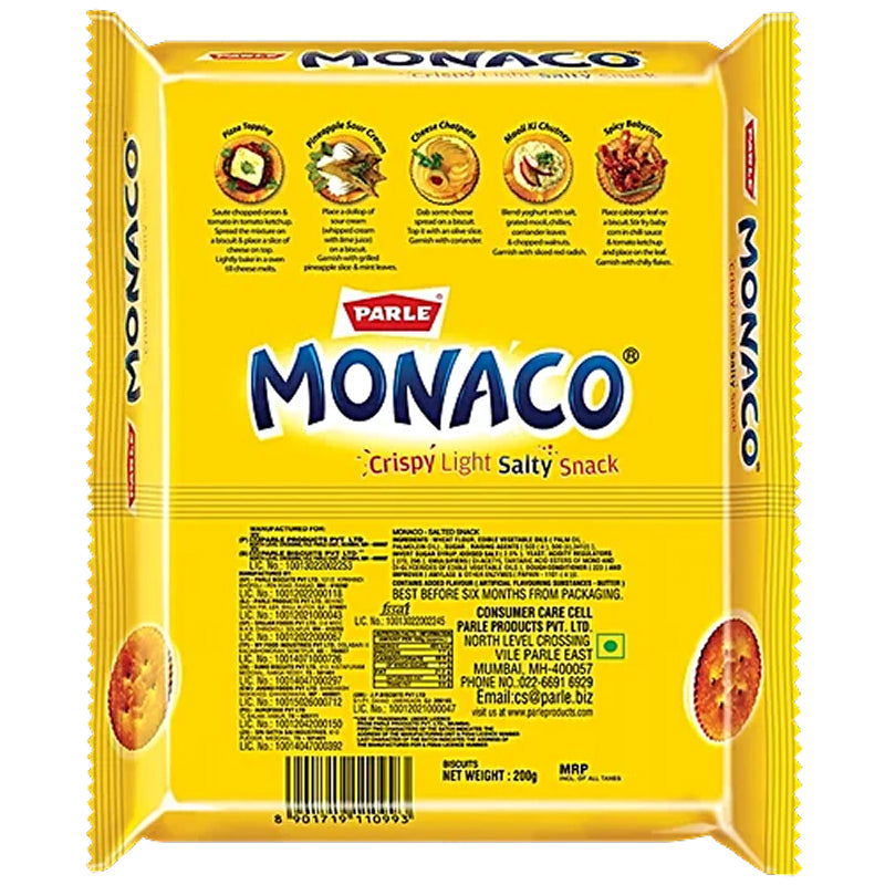 PARLE MONACO BISCUIT - FAMILY PACK