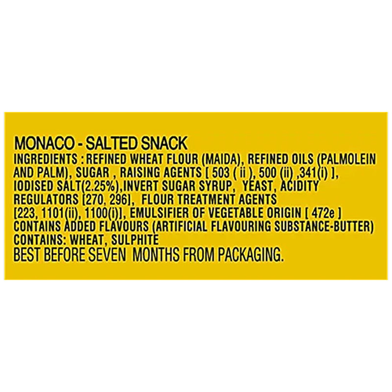 PARLE MONACO SALTED BISCUIT 63.3G