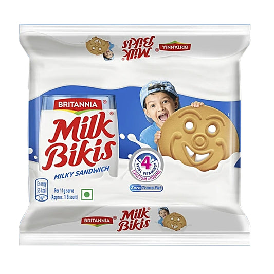 BRITANNIA MILK BIKIS CREAMS 8 x 44G