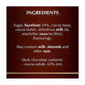 Lindt Dark with Hazelnut 150 g