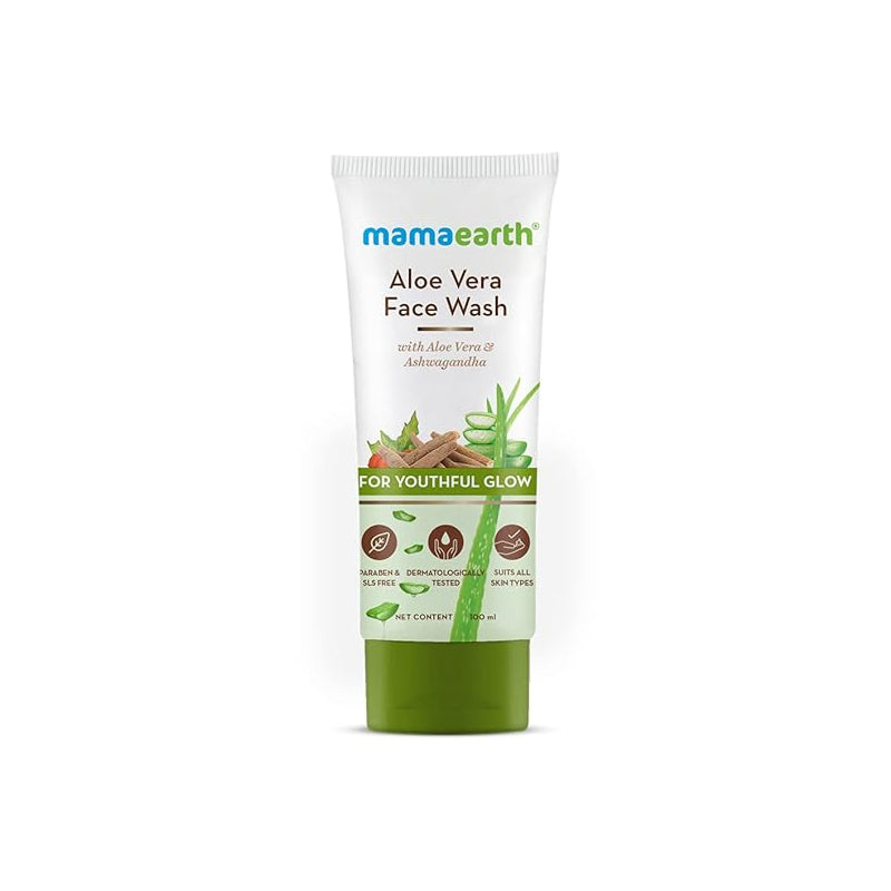 Mamaearth Aloe Vera Face Wash (100 ml)