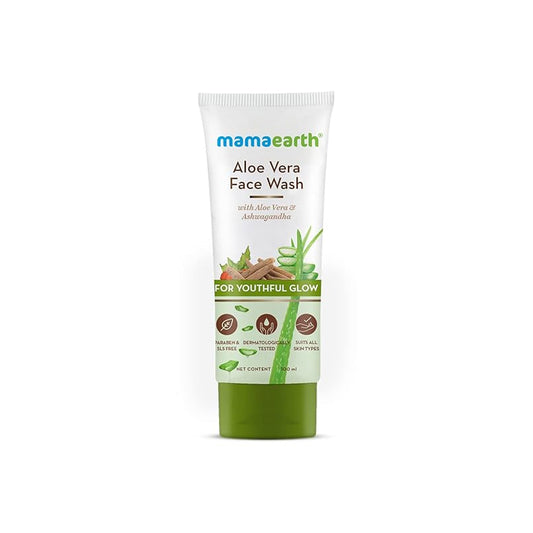 Mamaearth Aloe Vera Face Wash (100 ml)