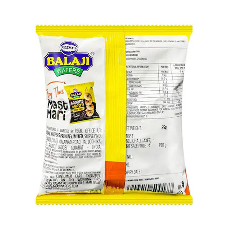 Balaji Banana Wafers Mast Masala 150g