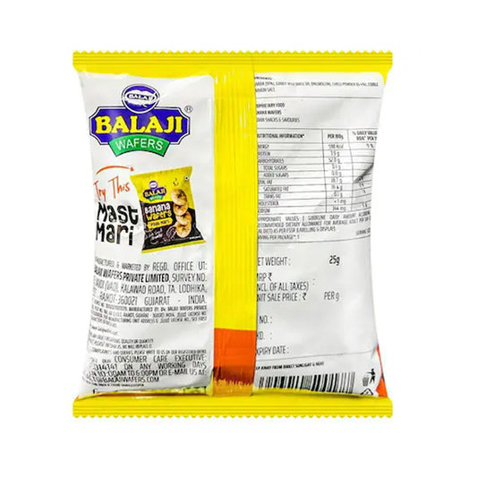 Balaji Banana Wafers Mast Masala 150g