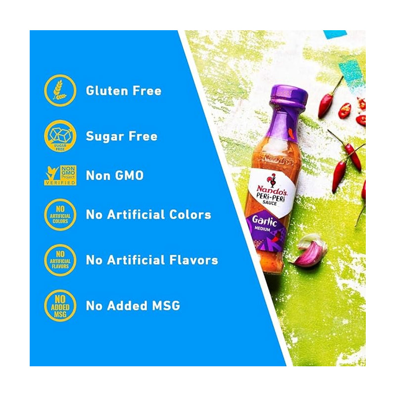 Nando's Peri Peri Chilli Sauce - Garlic