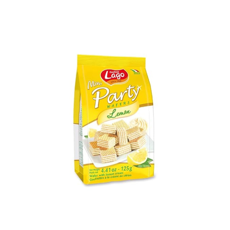 Lago Mini Party Wafers Lemon Cream