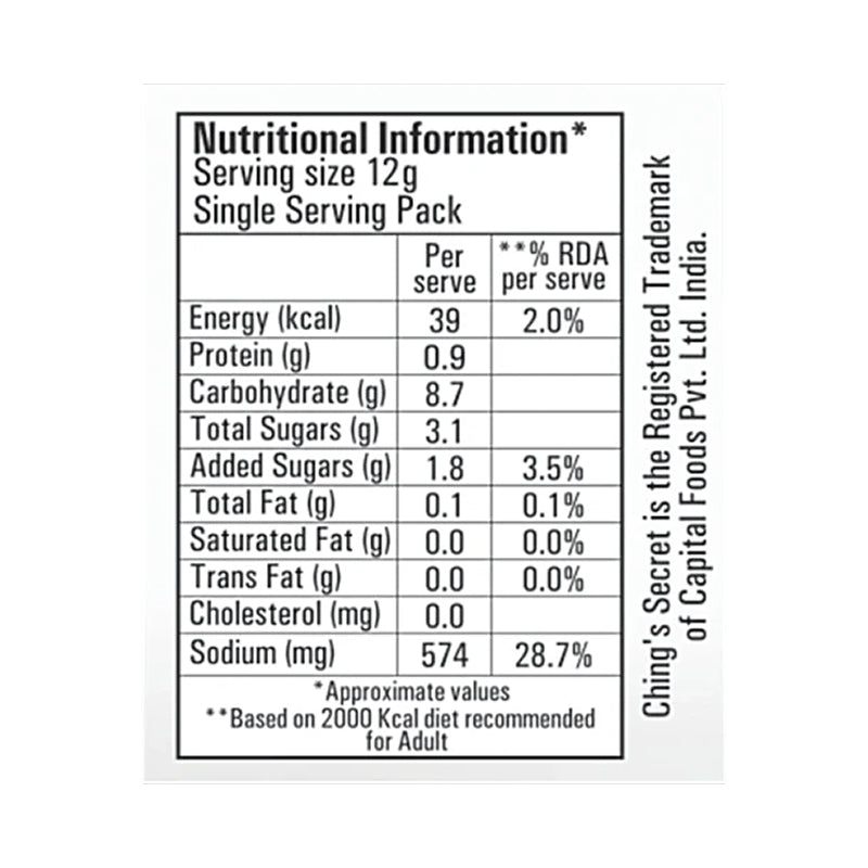 Ching's Secret Mix Veg Instant Soup