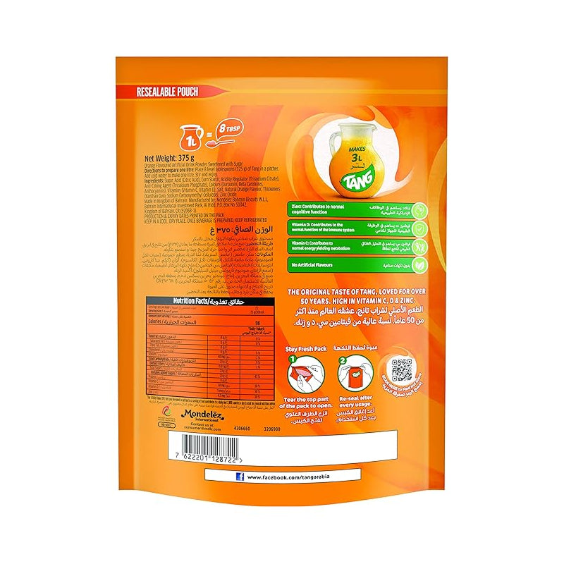 Tang Orange Flavoured Instant Powder Drink