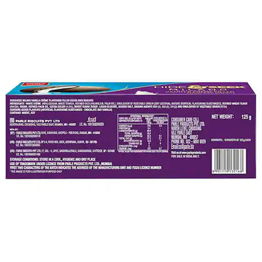 Parle Hide & Seek Milano Vanilla Creme Center-Filled Biscuits – 125 g
