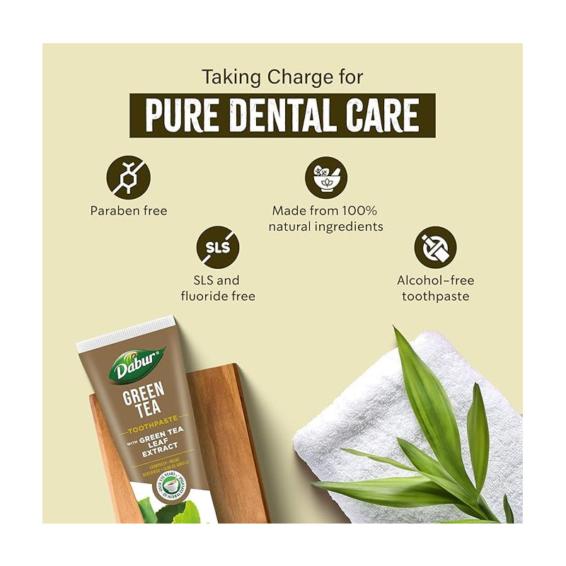 Dabur Green Tea Toothpaste – 100 g