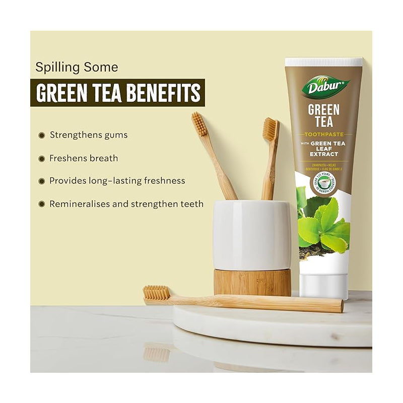 Dabur Green Tea Toothpaste – 100 g